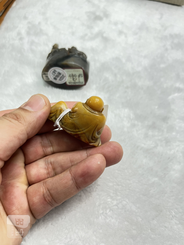罗汉、动物钮石印章一组 - 图10